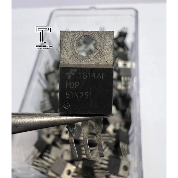 Mosfet FQP51N25 51N25 51A 250V N-Ch To-220 (Tháo máy) Có thể dùng tương đương IRFB4227