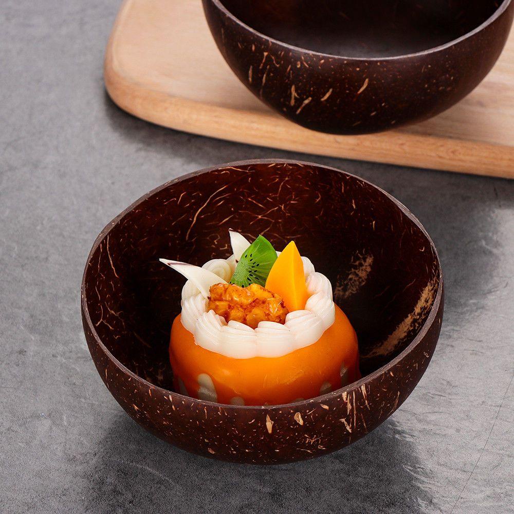 Tô Đựng Thức Ăn Bằng Vỏ Dừa Hữu Cơ Thân Thiện Với Môi Trường