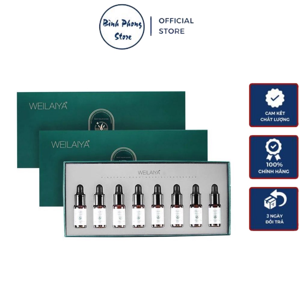 Huyết thanh Serum Mọc Tóc Weilaiya Chính Hãng Giúp Kích Thích Mọc Tóc Cho Mái Tóc Dầy Chắc Khỏe