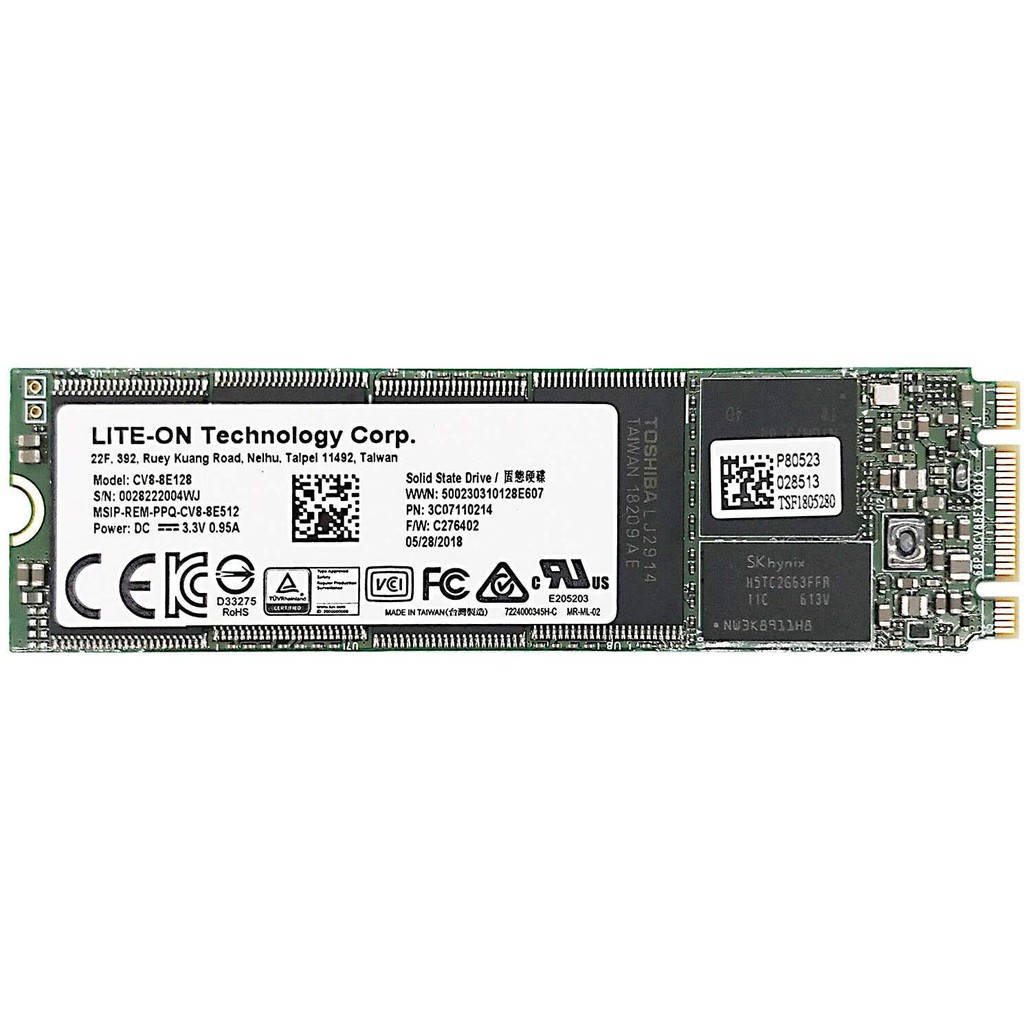 Ổ cứng SSD Liteon 128BGB M2 SATA (CV8-8E128-HP) hàng chính hãng - ITG