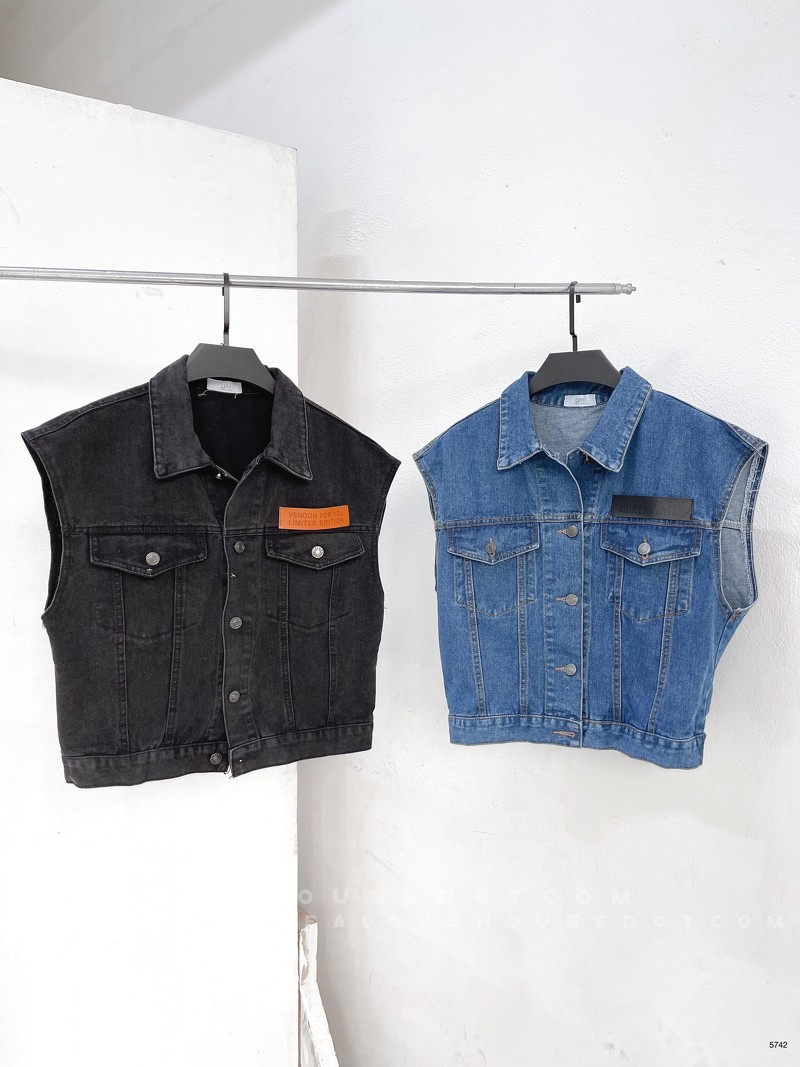 Áo khoác, áo gile denim VERDOR FOR YOU 5742