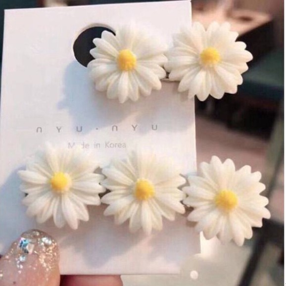 Set 2 Kẹp Tóc Hoa Cúc Họa Mi