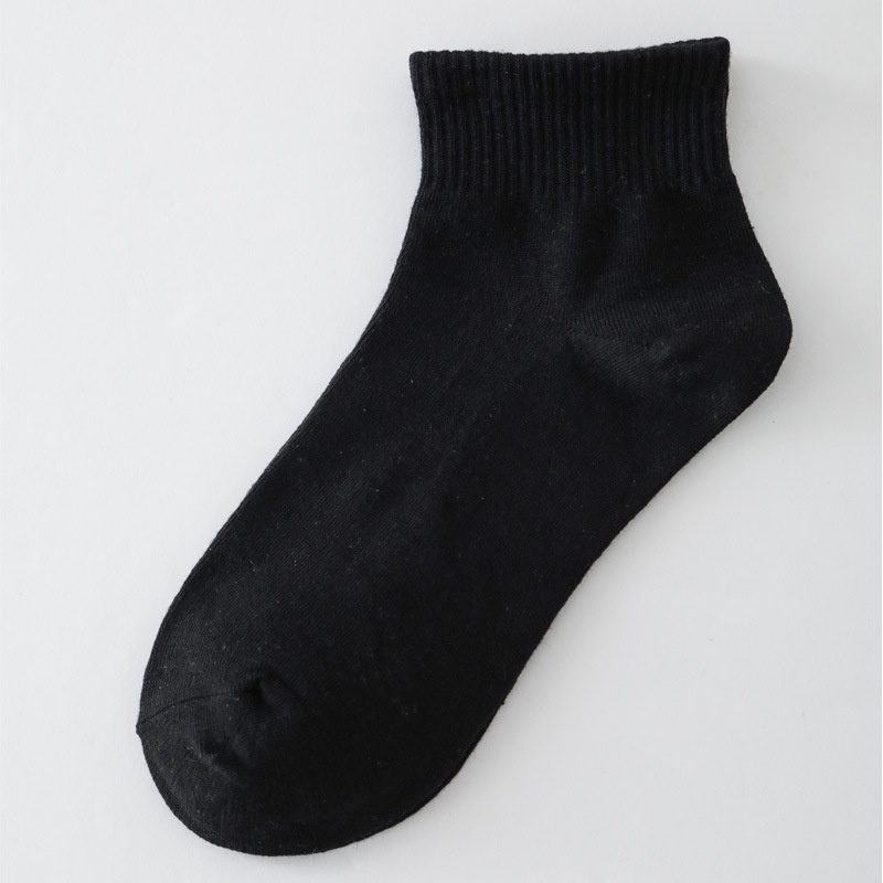 Vớ Cotton Mềm Co Giãn Thoáng Khí Màu Trơn Đơn Giản Dành Cho Nữ