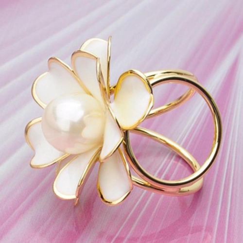 Ghim cài giữ khăn choàng hình hoa thiết kế thanh lịch dành cho nữ