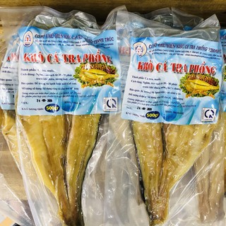 [ĐẶC SẢN AN GIANG] Khô Cá Tra Phồng Châu Đốc hiệu Thanh Trúc gói 500Gram (hút chân không, ATVSTP)  - HSD 6 tháng