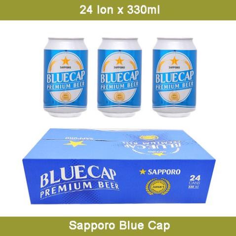 Bia Sapporo Blue Cap 330ml