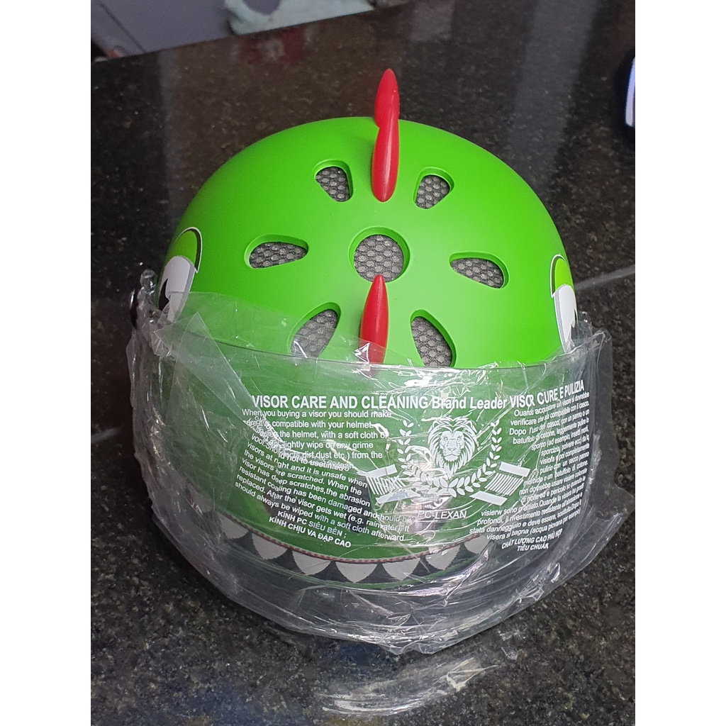 Mũ, Nón Bảo Hiểm Khủng Long Loại Đẹp Có Kính Cho Bé Trai Bé Gái