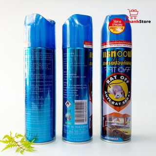 Bình Xịt Chuột Rat-Off Thái Lan 200ml