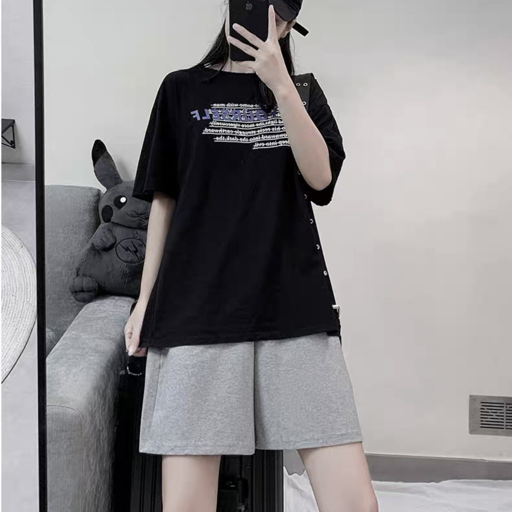 [Mã FAMARAL2 giảm 10K đơn 50K] Quần Short Trơn Unisex màu Đen chất Thun phù hợp cho mùa Hè Năng Động BC026