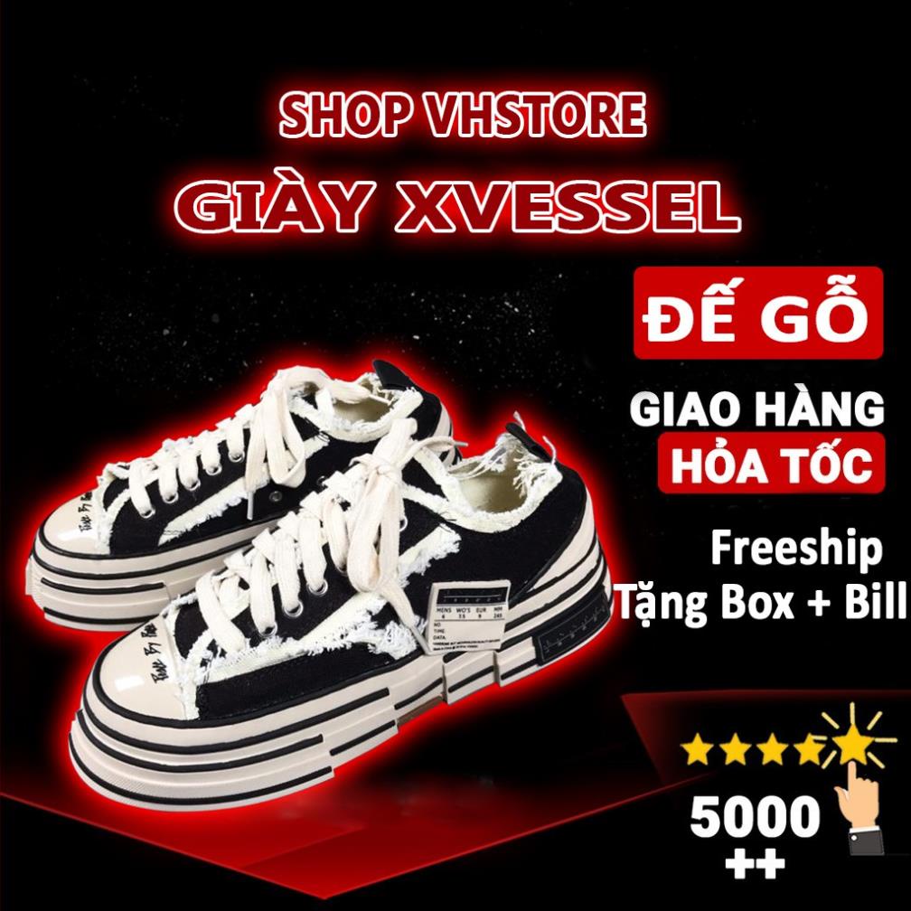 Xvessel,⚡Sập Giá⚡ [Sale + FreeShip] Giày Xvessel sneaker by Ngô Kiến Hào Hot Trend 2021