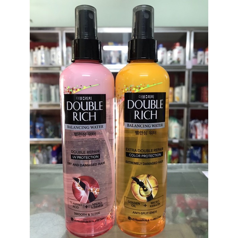 NƯỚC XỊT DƯỠNG TÓC DOUBLE RICH 250ml