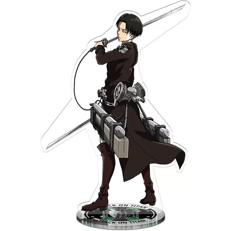 (order) Mô hình standee ATTACK ON TITAN ĐẠI CHIẾN TITAN mẫu mới Tượng Acrylic Anime mica chibi trang trí trưng bày