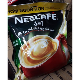 NESCAFÉ 3in1 ĐẬM VỊ CÀ PHÊ TÚI 46 GÓI 17G