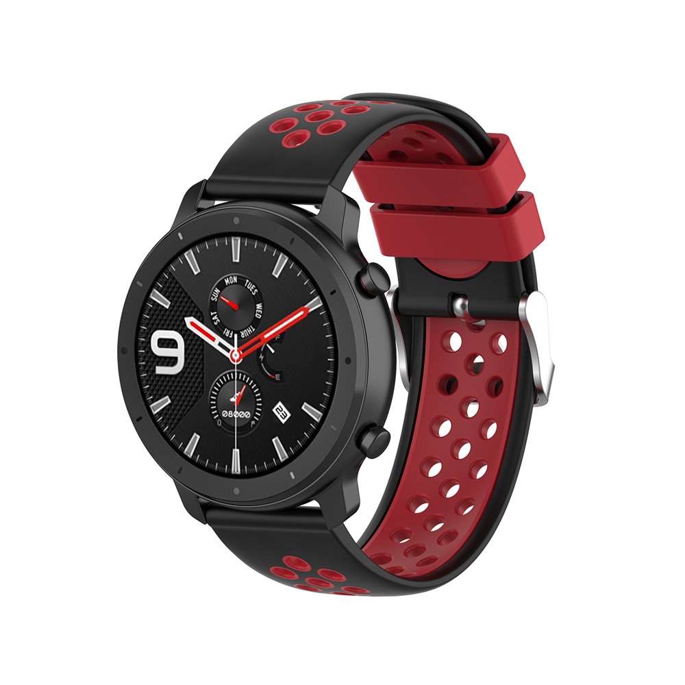 Dây đeo thay thế chất liệu silicone cho Huami Amazfit Garmin Samsung cỡ 20mm 22mm