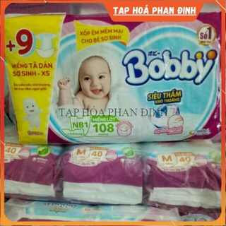 Miếng lót sơ sinh Bobby newborn 1 108 miếng