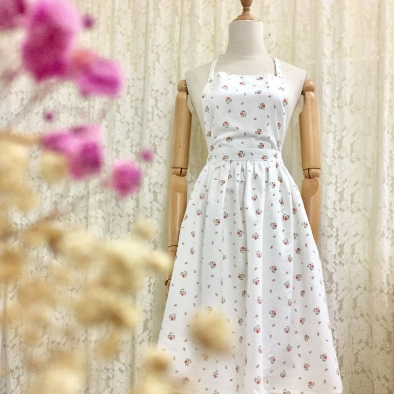 TẠP DỀ HOA HỒNG VINTAGE VẢI THẤM HÚT DỆT NỔI
