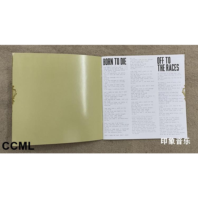 Album Nhạc lana del rey Reborn Phiên Bản Cao Cấp 2 Cd