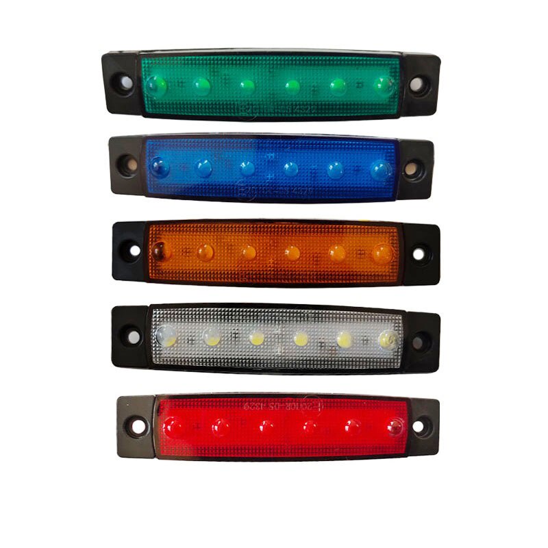 Đèn Led 6 Bóng 12/24V 6 SMD Gắn Hông Xe Hơi/Xe Tải