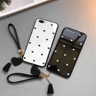 Ốp lưng in họa tiết trái tim nhí cho điện thoại Samsung A50 A70 A60 A20 Samsung S8 s9 S10 Plus Note 8 9 10 Plus