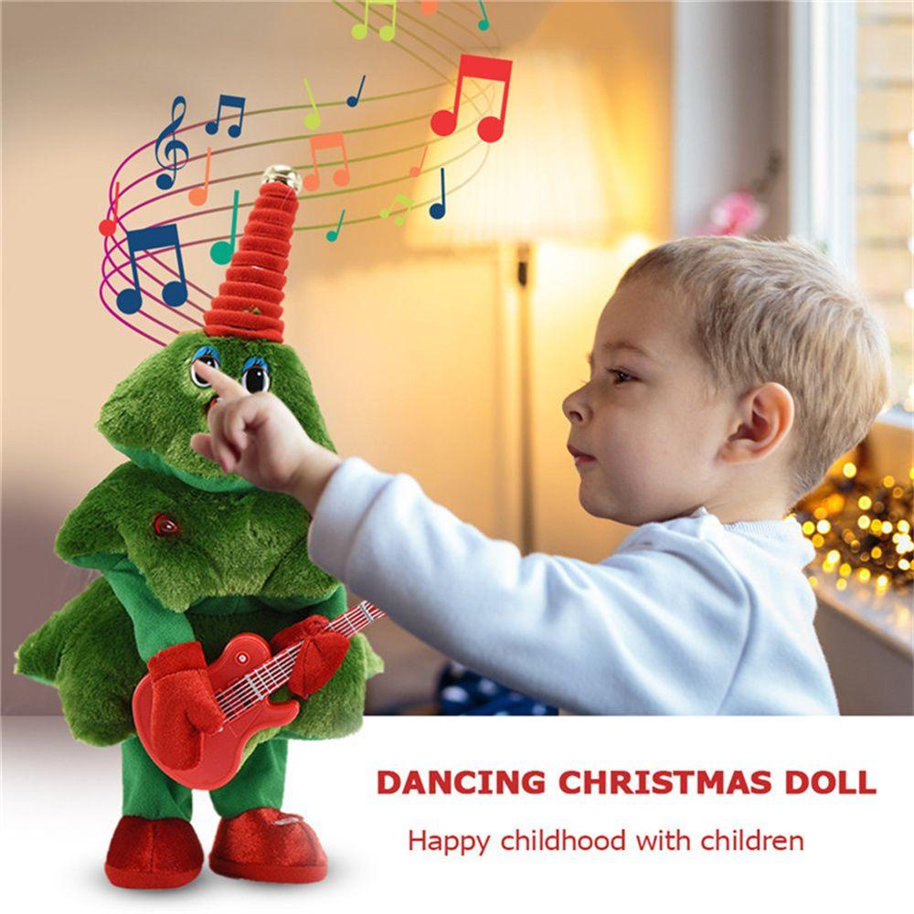 Búp Bê Nhồi Bông Hình Cây Thông Giáng Sinh Năm Mới Đơn Giản Dễ Thương