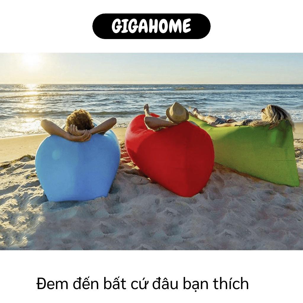 Ghế Hơi Du Lịch GIGAHOME Túi Hơi Du Lịch Tiện Lợi, Sử Dụng Dễ Dàng, mang theo nhỏ gọn được chọn màu 2655