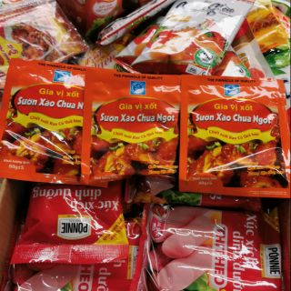 Gia vị xốt sườn xào chua ngọt 80g+