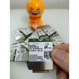 Card wwan 3G Huawei MU736 dùng cho laptop Dell E7250 - E7450, Asus, Acer