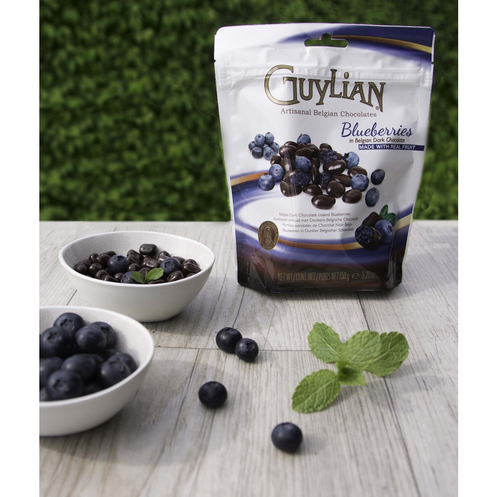 Socola Guylian nhân trái cây khô Bluberries,Raisins,Cranberries cực ngon- Bỉ