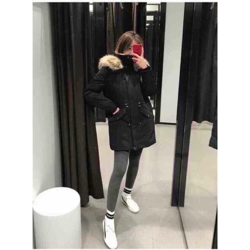 ÁO PARKA ZARA SIÊU ẤM
