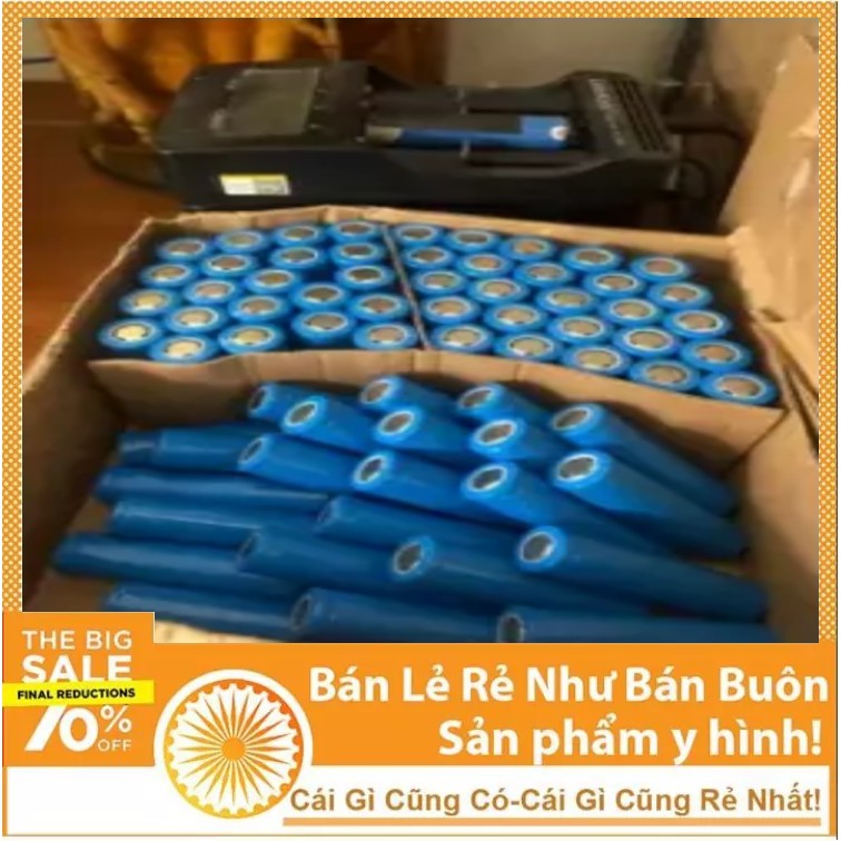 2 Viên Pin sạc 3.7v 3000mAh SIÊU BỀN dùng cho quạt MINI,đèn,Máy Khoan, Pin tông đơ cắt tóc, Chế tạo pin dự phòng 69