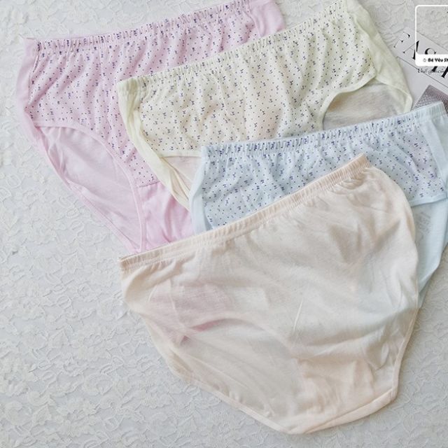 COMBO 10 QUẦN LÓT COTTON BIG SIZE DUỚI 85KG