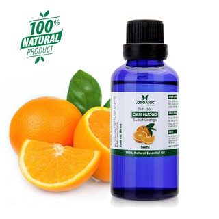 Tinh dầu cam hương Sweet Orange 100% Natural Essential Oil 50ml