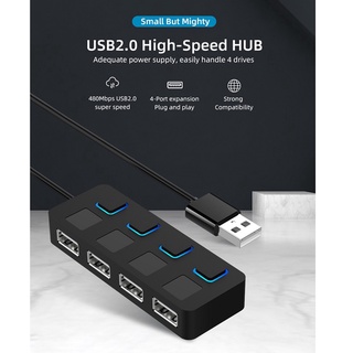 Bộ chia 4 cổng USB 2.0 cho máy tính
