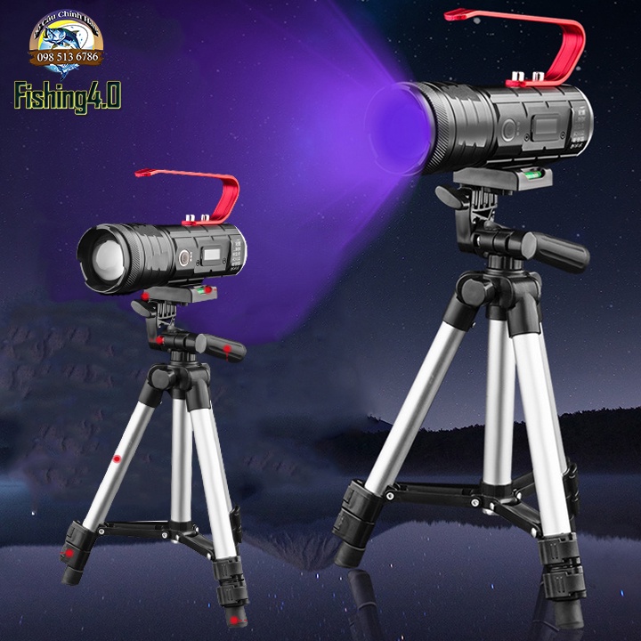 Đèn Soi Phao Câu Cá Dã Ngoại Sạc Điện 4 chế độ - Chất Lượng Cao - AA19
