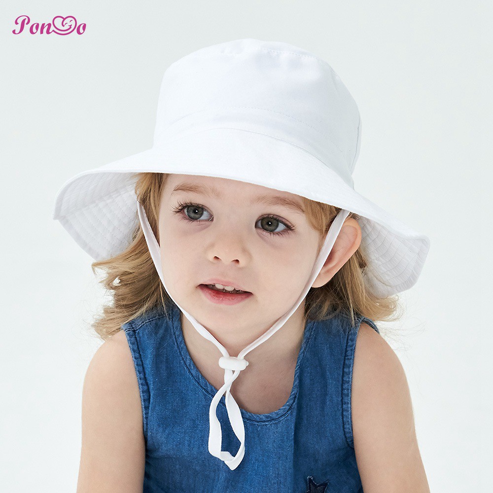 Mũ Bucket Chống Nắng Thoáng Khí Nhanh Khô Dành Cho Bé 0-6 Tuổi