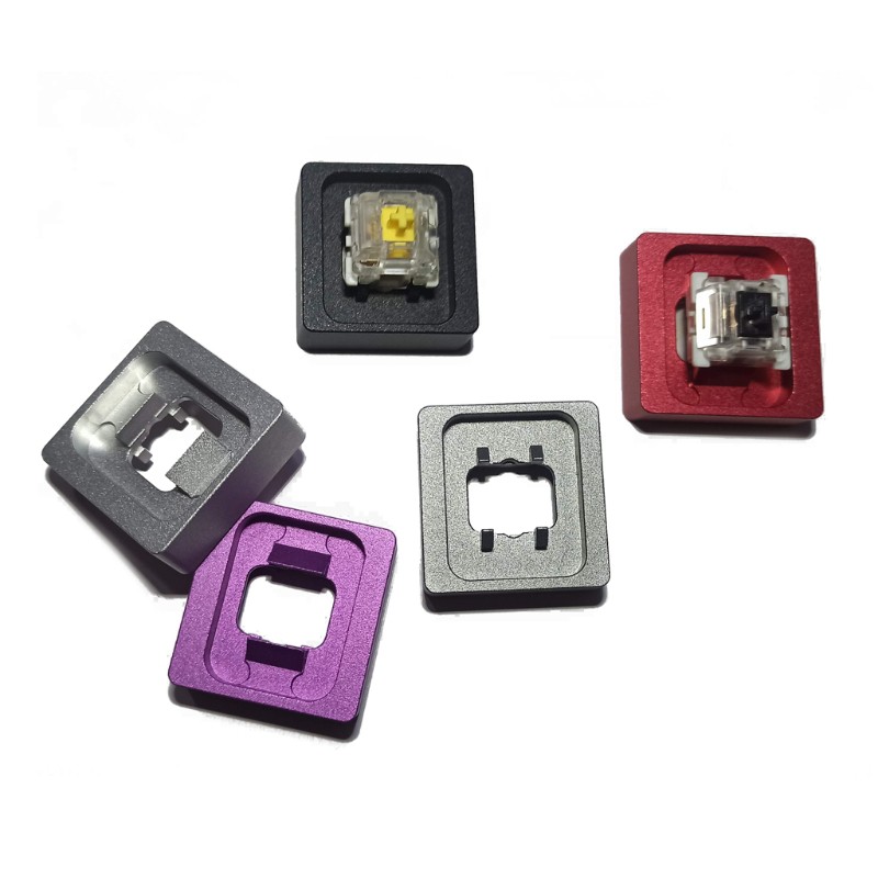 Trục mở công tắc bằng kim loại CNC 2 inch dành cho công tắc Kailh Cherry Gateron