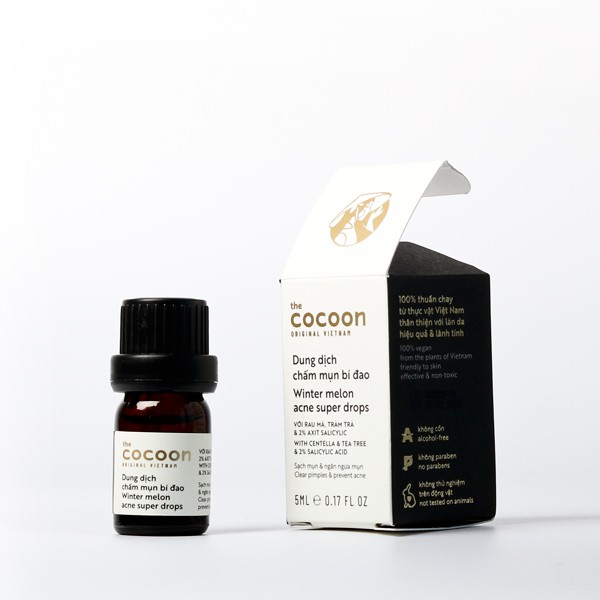 Combo dung dịch chấm mụn cocoon 5ml + Son dưỡng môi dầu dừa Bến Tre 5g