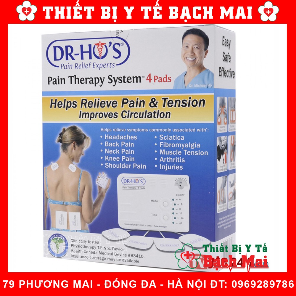 Máy Massage Trị Liệu Dr' Ho New 40p - Bảo Hành 12 Tháng