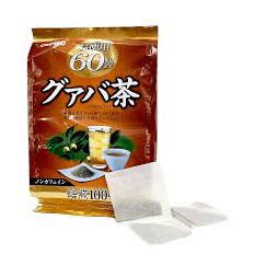 Trà Lá Ổi Giảm Cân Orihiro Guava Nhật Bản (60 Gói Lọc)