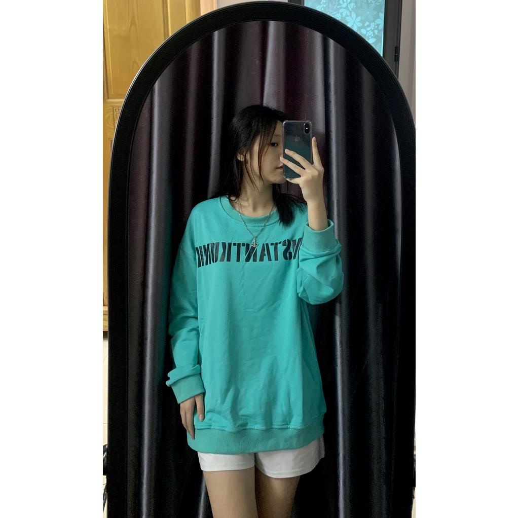( Moment cheap ) Áo Sweater giống Jungkook BTS xanh ngọc / Ảnh fb /Sweater dài tay dày dặn cho mùa đông ( HÀNG ORDER )