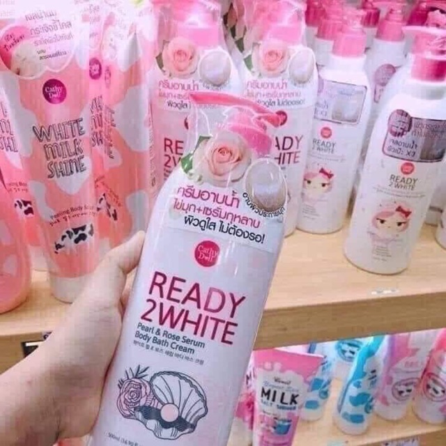 SỮA TẮM READY 2 WHITE LÀ PHẢI TRẮNG