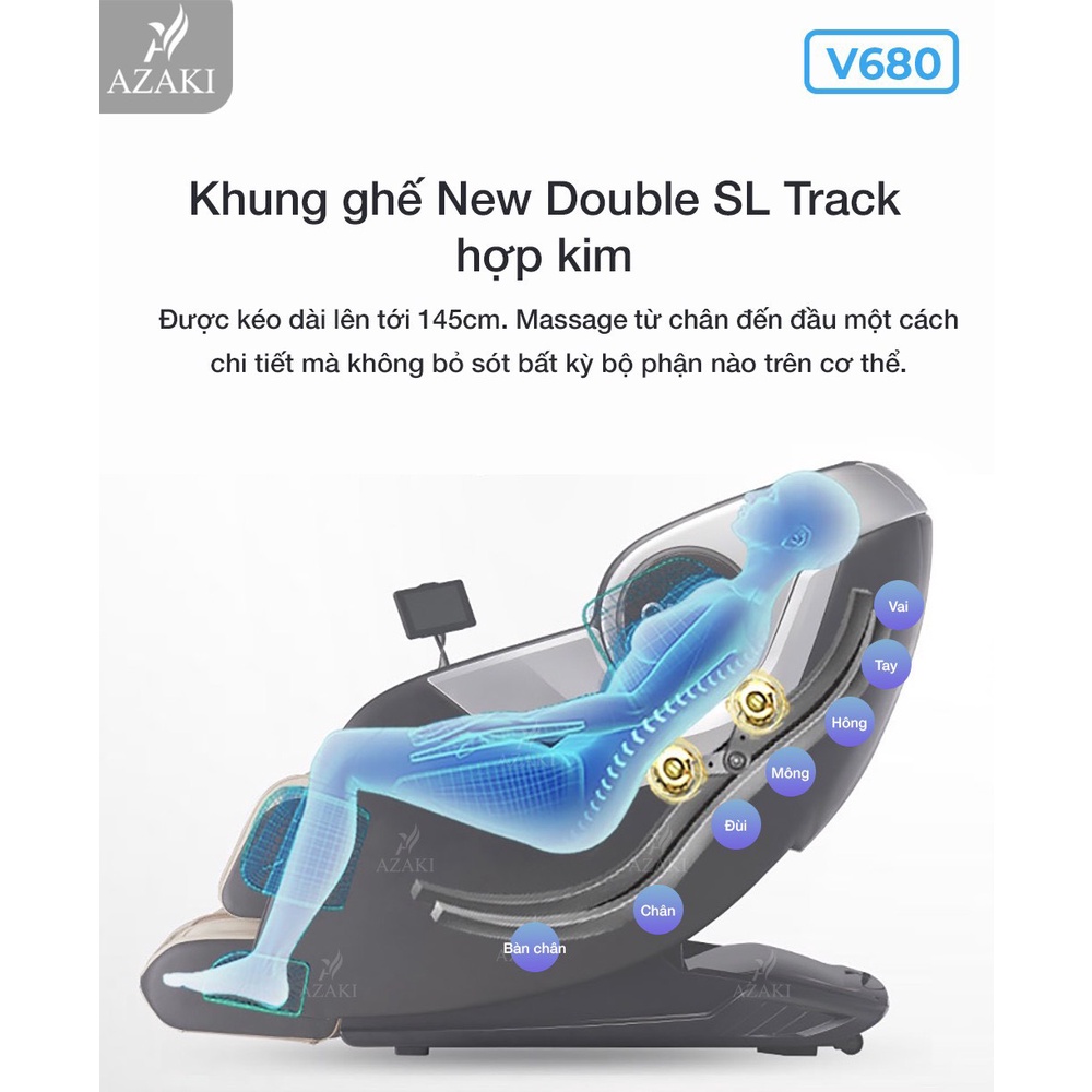 Ghế Massage Cao Cấp Azaki V680