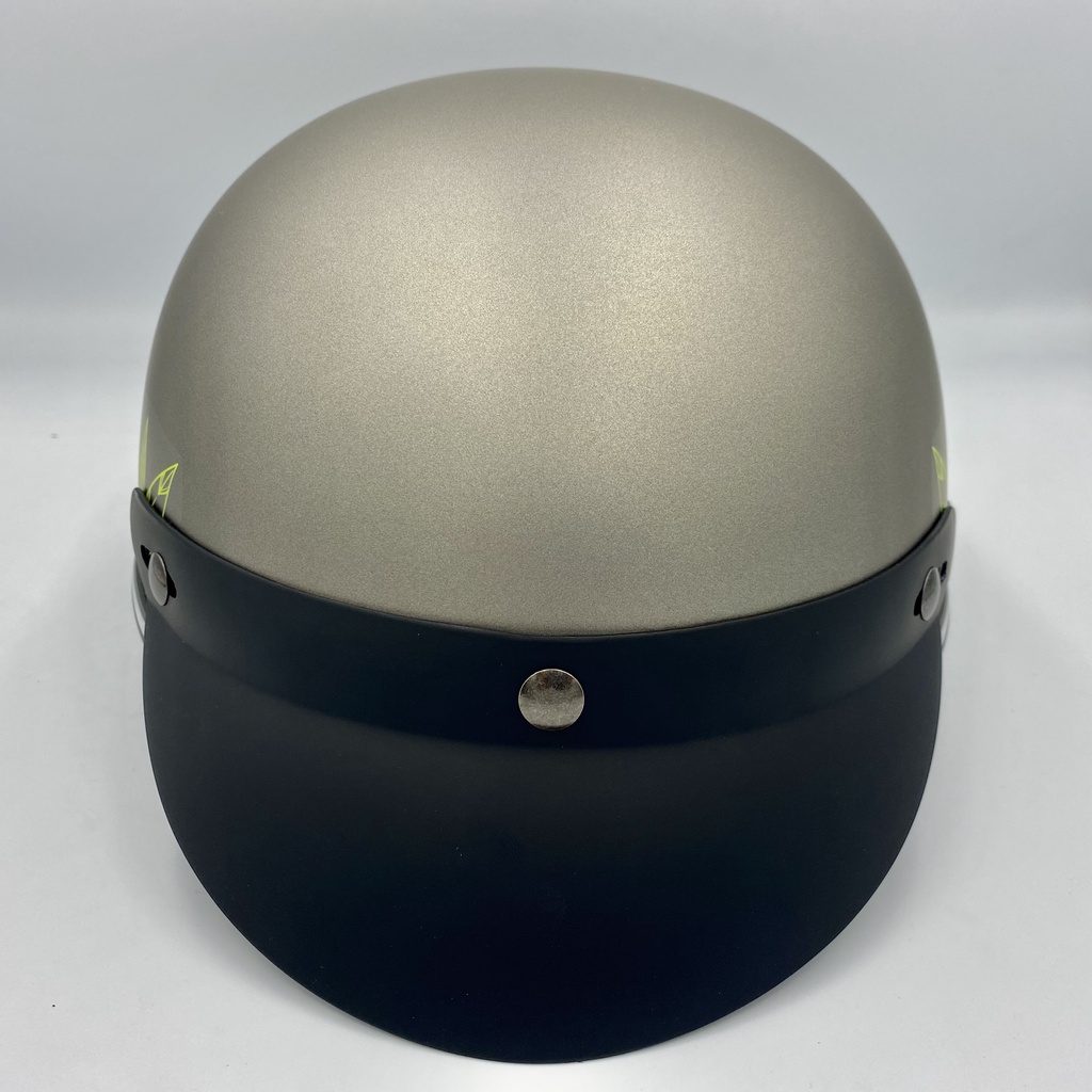 Mũ Bảo Hiểm 1/2 Đầu CHITA HELMETS CT6B1 Tem Trâu Cute