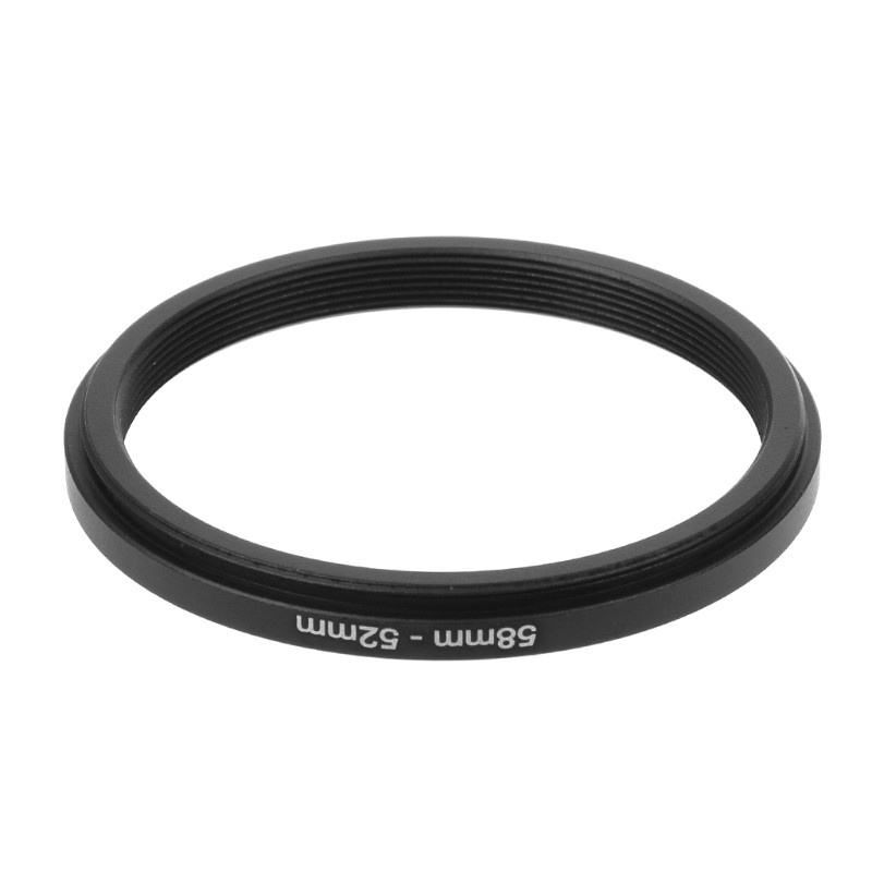 Vòng Chuyển Đổi Ống Kính Máy Ảnh Bằng Kim Loại 58mm Sang 52mm Mới