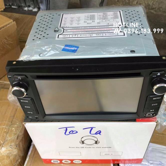 Đầu DVD Basic lắp chung Toyota (Vios, innova, fortuner, Altisl, yaris...) mới 2020
