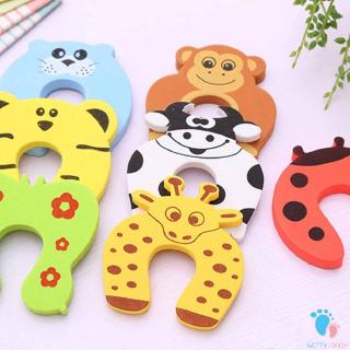 Miếng chặn cửa bảo vệ ngón tay an toàn họa tiết đáng yêu dành cho trẻ em
