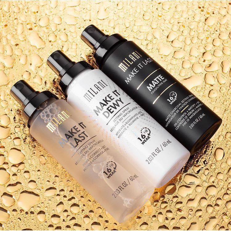 Xịt makeup Milani Make it last