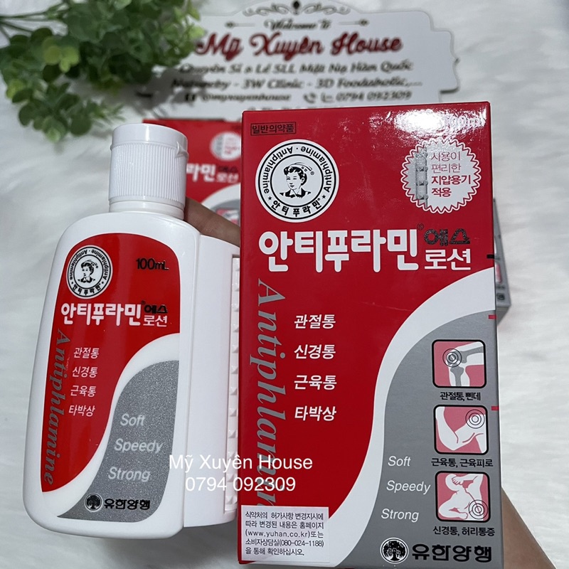 Dầu Nóng Antiphlamine Chính Hãng Hàn Quốc