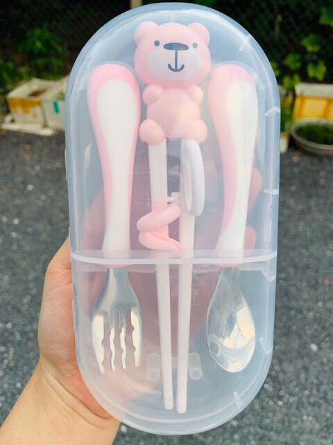Bộ Thìa Nĩa Đũa cho bé tập ăn dặm