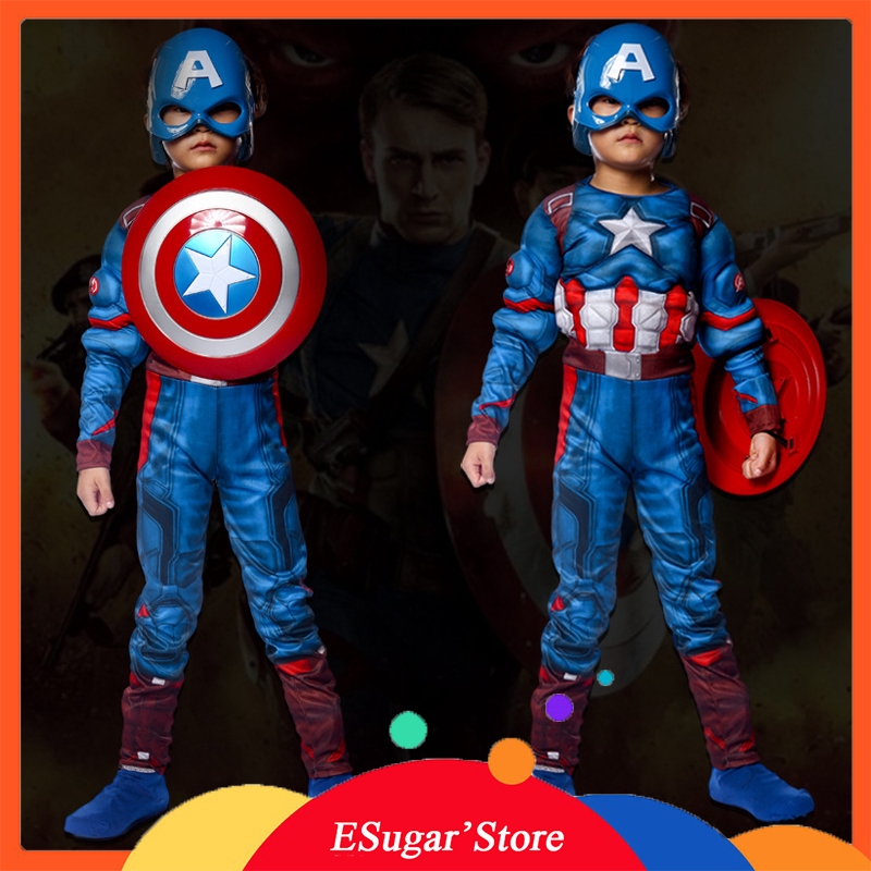 Bộ Đồ Hóa Trang Siêu Anh Hùng Marvel Độc Đáo Cho Các Bé